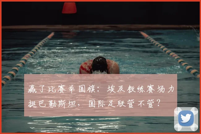 赢了比赛举国旗:埃及教练赛场力挺巴勒斯坦,国际足联管不管?